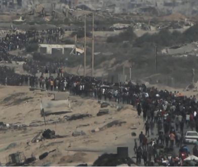 "Morze" ludzi. Hamas ma teraz 72 godziny