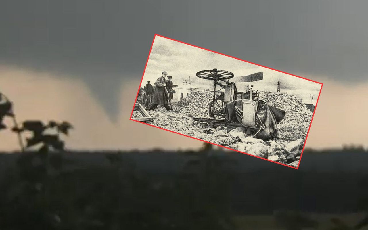 Był 20 lipca 1931. Ekstremalna trąba zniszczyła Lublin. "Do 418 km/h"