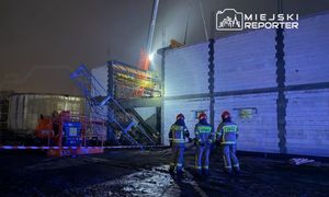 Zawalenie stropu na budowie. Trzy osoby ranne