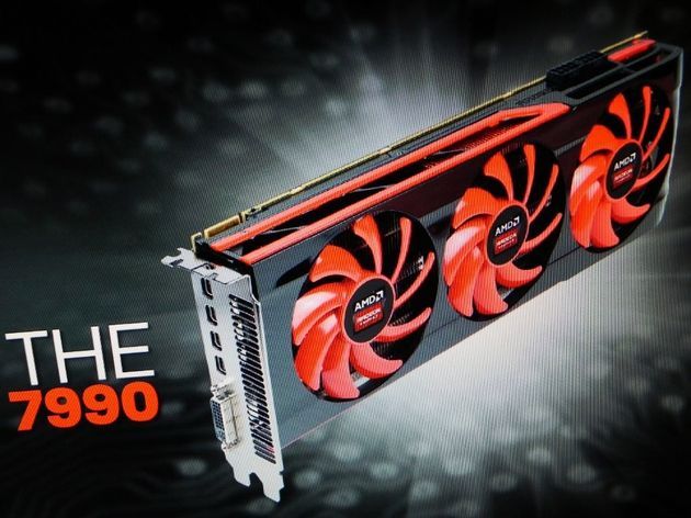 AMD Radeon HD 7990 Malta karta graficzna zdjęcie