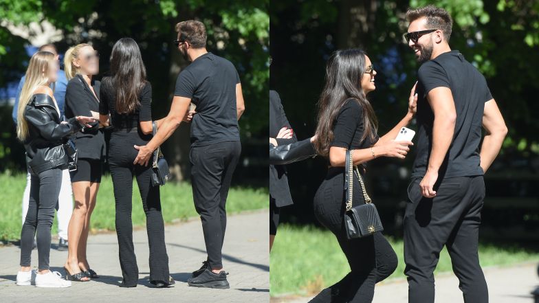 Klaudia El Dursi obściskuje się z partnerem