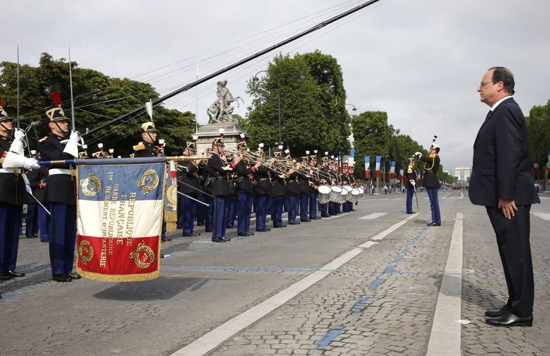 I Wojna Światowa. We Francji defilada upamiętniająca rocznicę