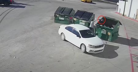 Wyrzuciła noworodka do śmietnika. Wszystko nagrała kamera