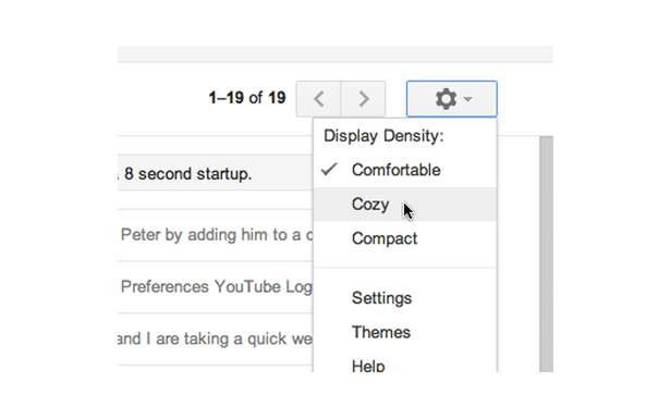 Dopasuj interfejs do ekranu (Fot. Gmail Blog)