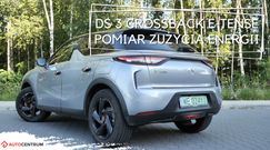 DS 3 Crossback E-Tense 136KM (AT) - pomiar zużycia energii