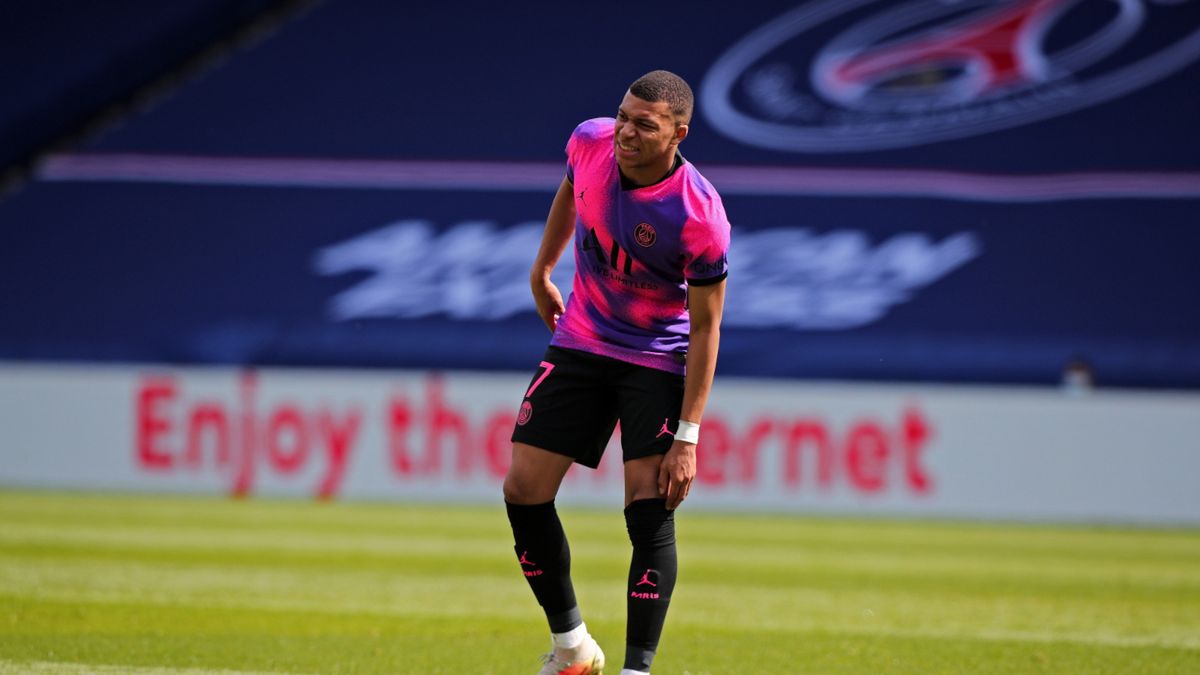 PAP/EPA / CHRISTOPHE PETIT TESSON / Na zdjęciu: Kylian Mbappe