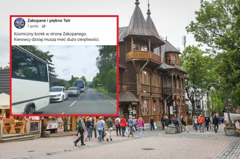 Kosmiczny korek do Zakopanego. Jest nagranie