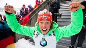 PŚ w biathlonie: Laura Dahlmeier nową liderką, awans Moniki Hojnisz