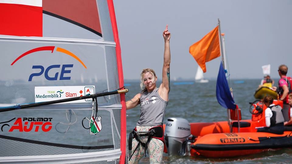 Materiały prasowe / Sander van der Borch / medemblikregatta.org / Na zdjęciu: Zofia Klepacka w olimpijskiej klasie RS:X