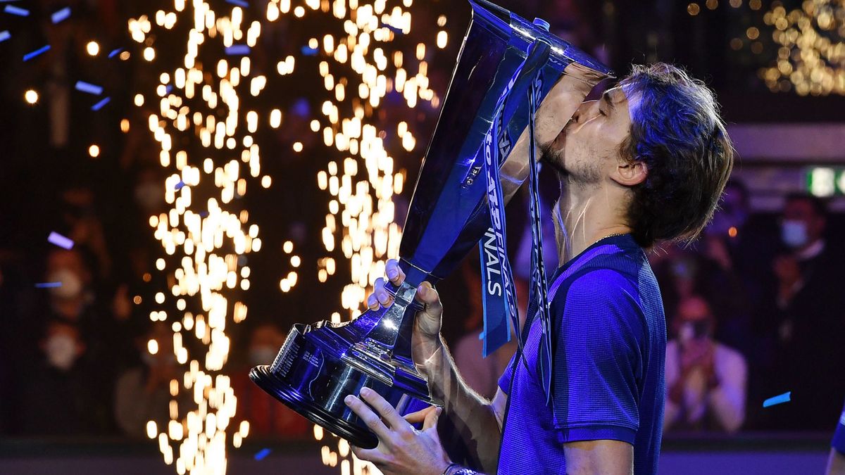 Alexander Zverev, mistrz ATP Finals 2021