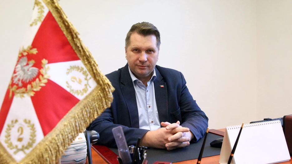 Minister Przemysław Czarnek