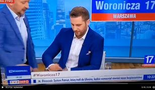 Awantura w TVP Info. Padło słowo "menda", był ogórek na stole