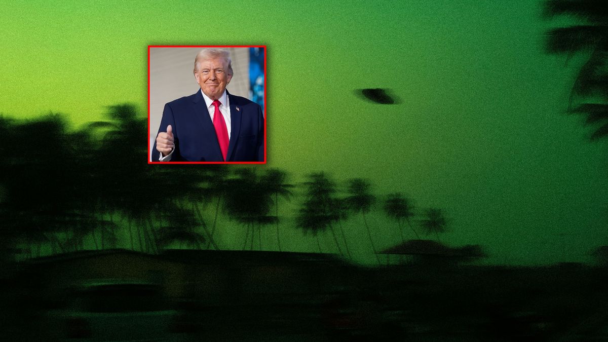 Trump chce badać ufo