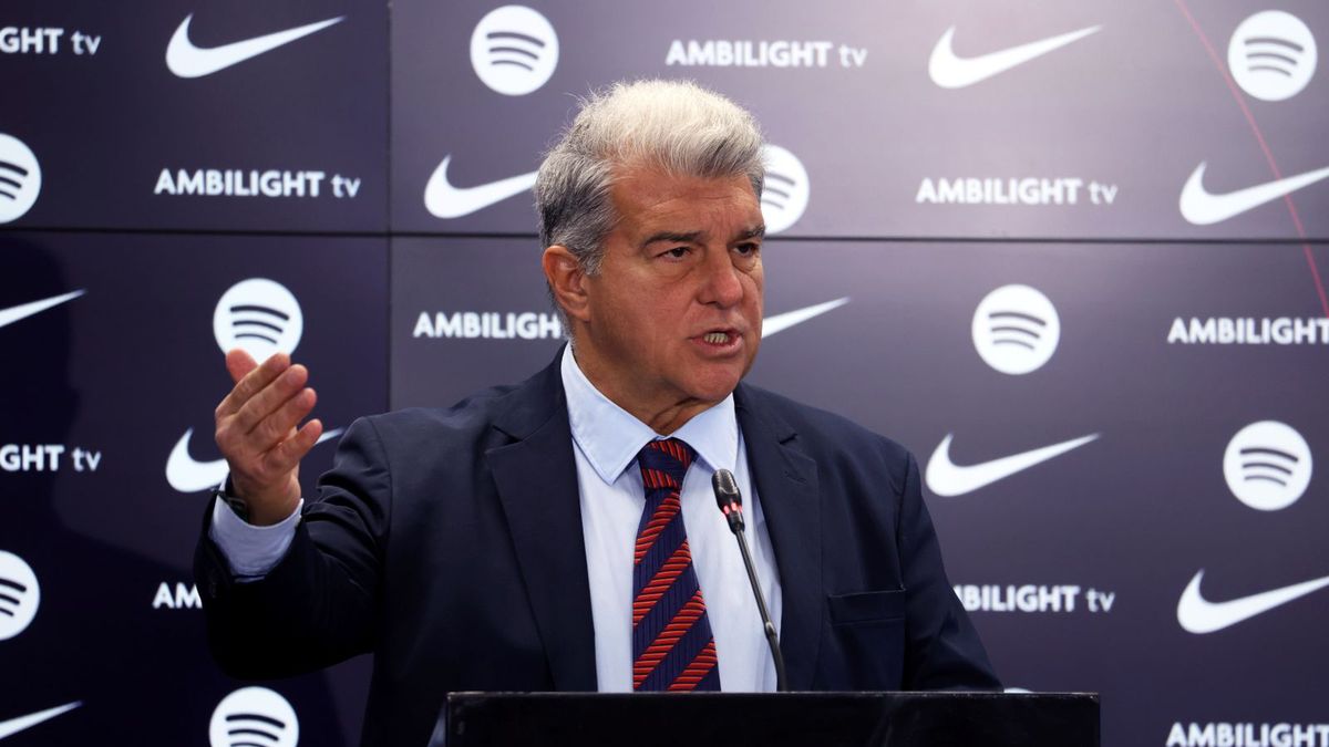 Getty Images /  Joan Valls/Urbanandsport /NurPhoto via Getty Images / Joan Laporta