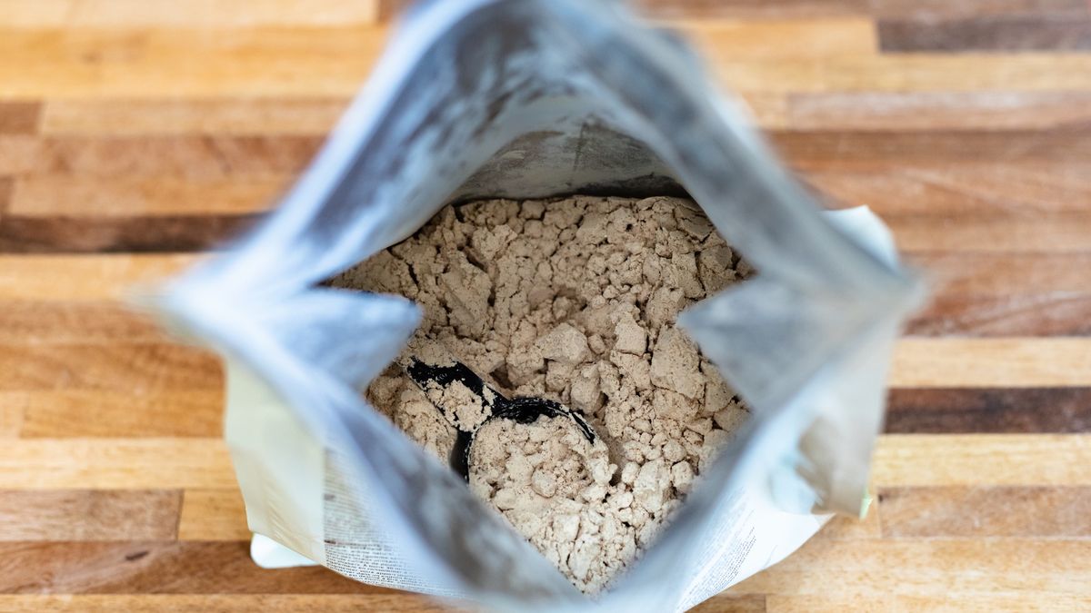 Protein PowderVegan protein is simply protein derived from plant-based sources, such as pea, rice, and soy proteins. Whey protein, along with casein, is derived from milk. It's a source of protein and essential amino acids, which are the building blocks of protein that occur naturally within the body.  Whey is a rich mix of milk proteins which is produced as a by-product of cheese making.Photographer, Basak Gurbuz Derma