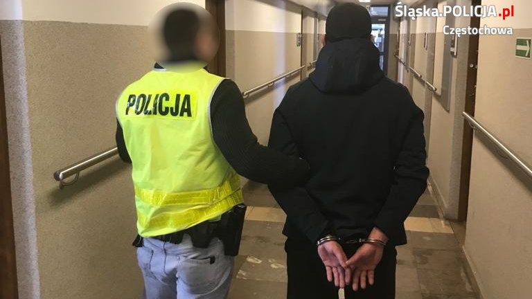 Śląskie. 45-letni mężczyzna dokonał włamań do sklepów w Częstochowie.