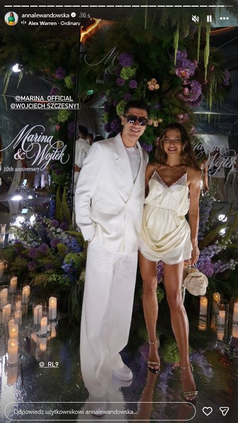 Anna i Robert Lewandowscy