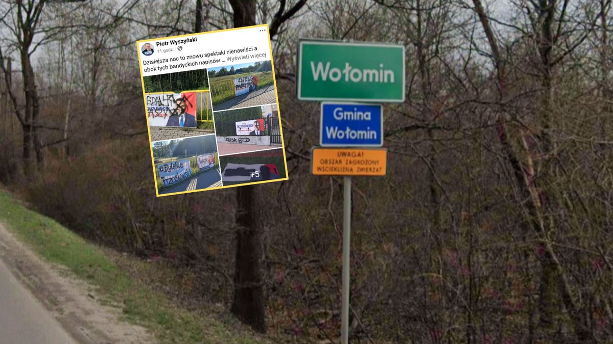 Trzaskowski celem ataku. Zdewastowano materiały wyborcze