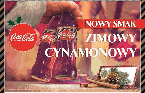 Na polskim rynku debiutuje Coca-Cola cynamonowa