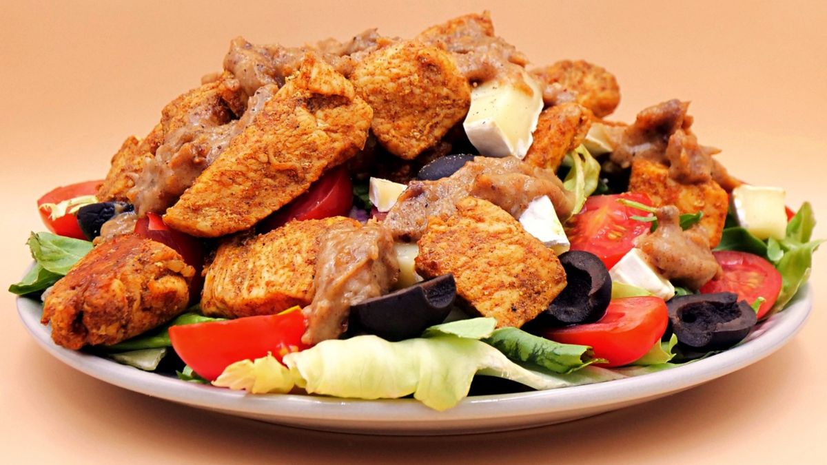 Na talerzu rozłóż wszystkie składniki