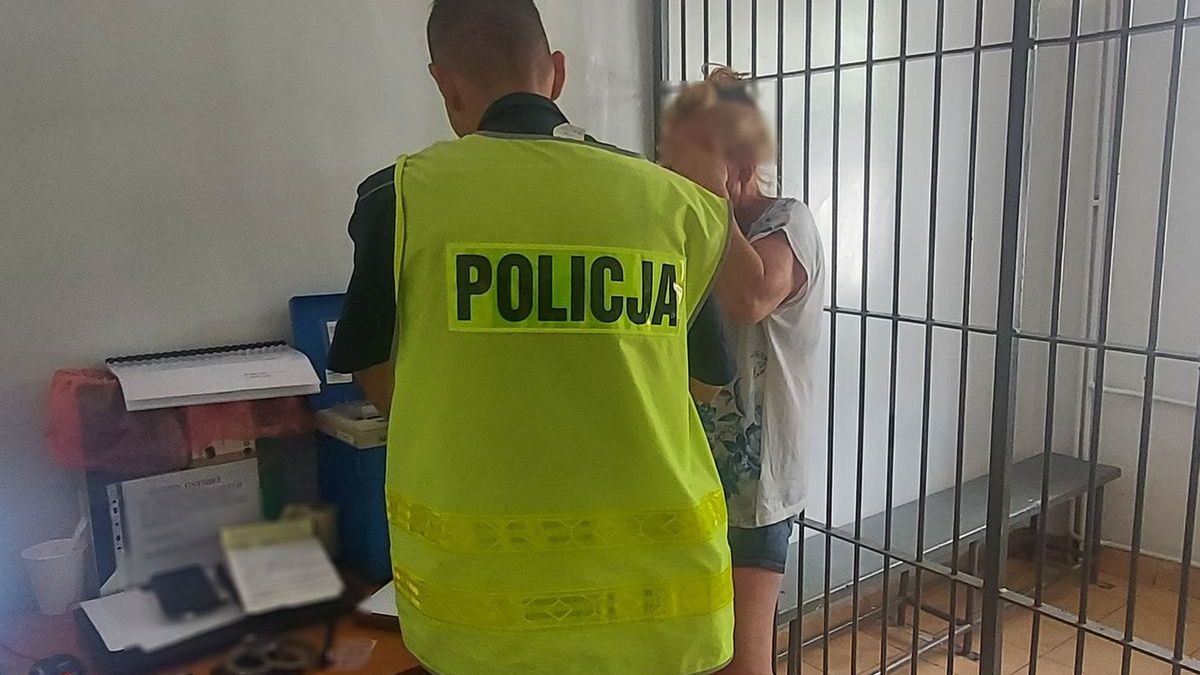 Kobieta trafiła na komisariat