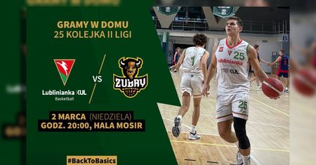 Lublinianka KUL Basketball kontra niepokonany lider. Wielkie sportowe emocje w Lublinie!