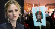 Córka Ewy Telegi została zatrzymana na proteście Strajku Kobiet. "Młodzi ludzie są nielegalnie pozbawiani wolności przez PISOWSKIE ZOMO"
