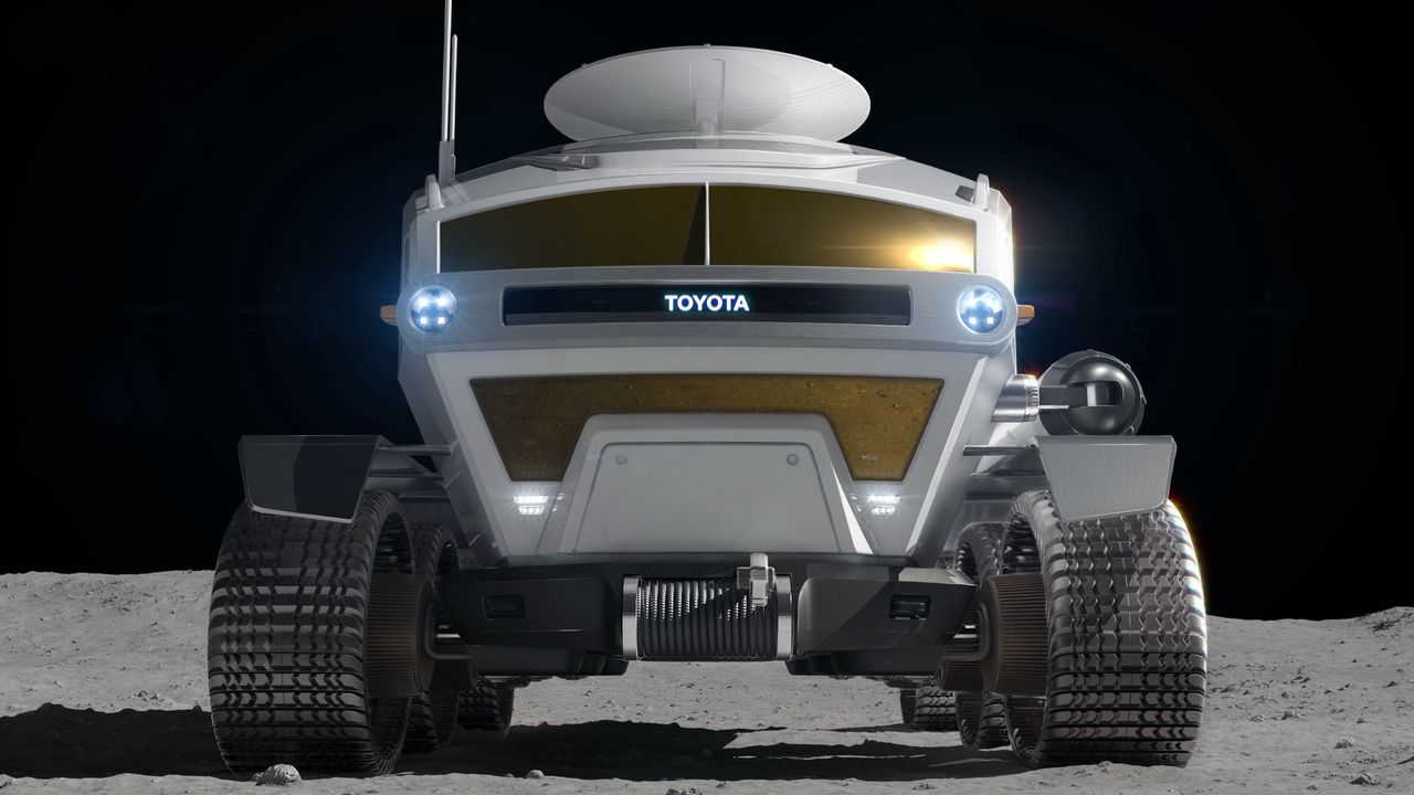 Toyota aims for the moon: Hydrogen-powered Lunar Cruiser unveiled