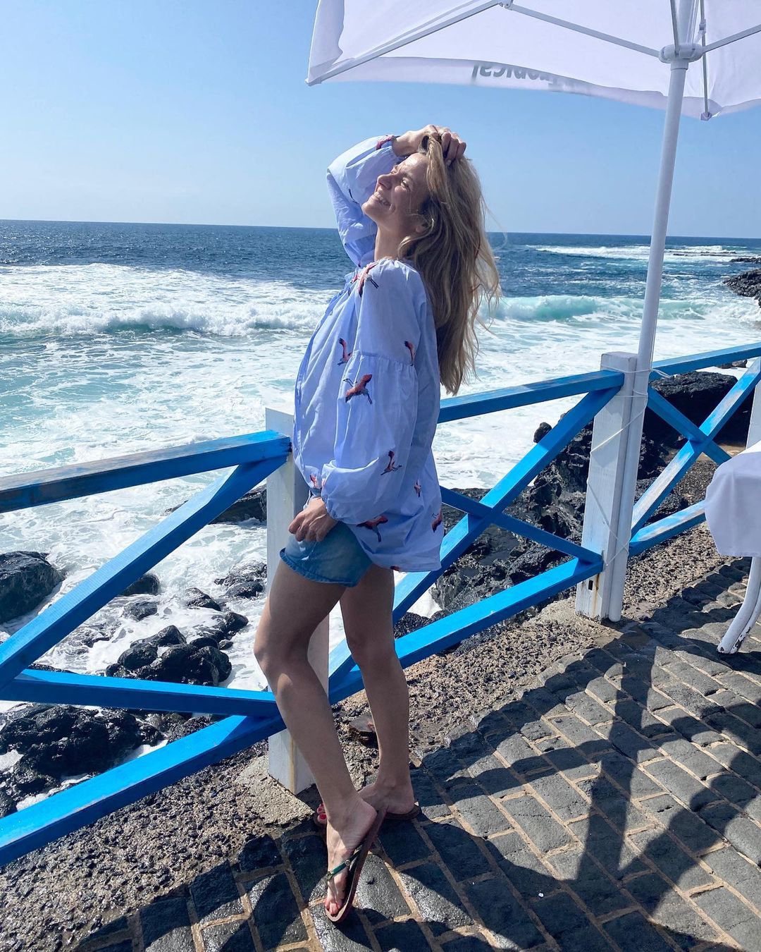 Joanna Koroniewska na wakacjach na Fuerteventura