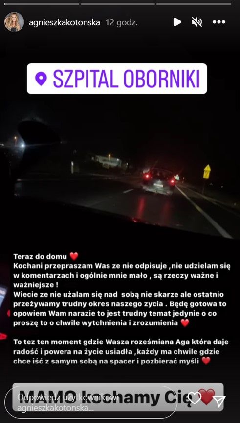 Agnieszka Kotońska wydała smutne oświadczenie