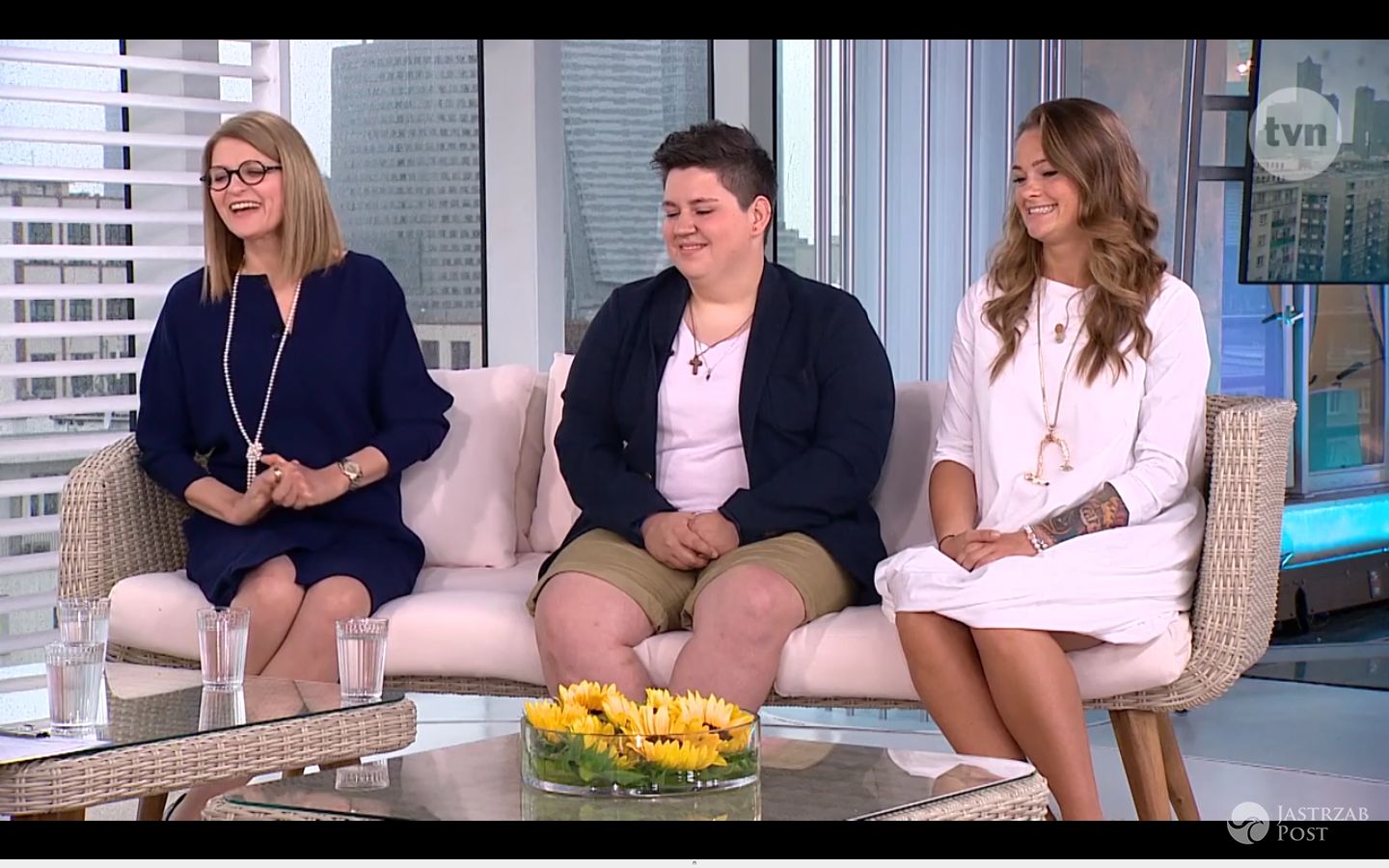 Marta Tomczak i Angelika Karwowska z Projekt Lady w Dzień Dobry TVN (fot. x-news)