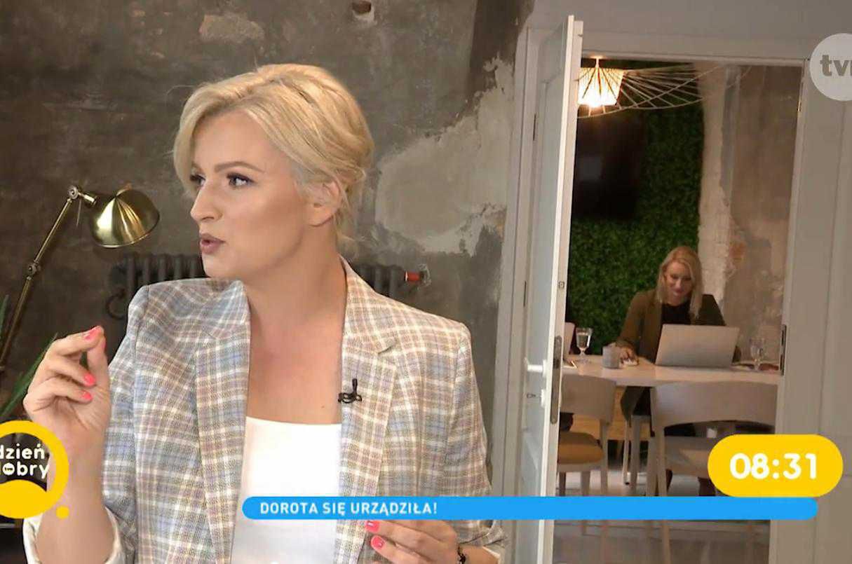 Dorota Szelągowska pokazała pracownię w Dzień Dobry TVN