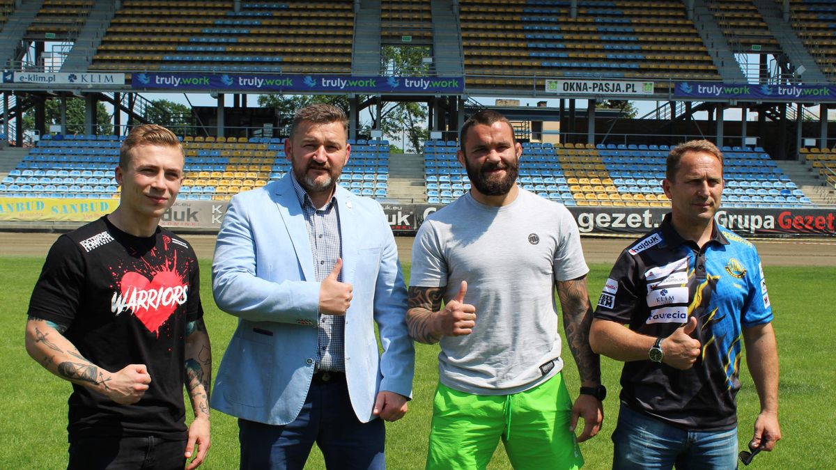 Stal Gorzów organizuje mecz piłki nożnej z udziałem gwiazd MMA