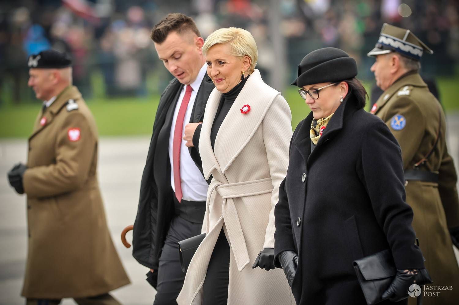 Agata Duda - obchody Święta Niepodległości