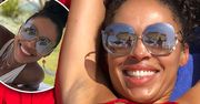 Omenaa Mensah na rajskich wakacjach żartobliwie odtwarza instagramowe relacje Wendzikowskiej, Lewandowskiej i Siwiec! Ciekawe czy się obraziły? [WIDEO]