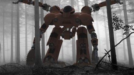 Robot gaszący pożary 1