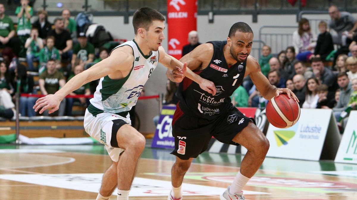 PAP / Lech Muszyński  / Na zdjęciu: Novak Musić i Jabril Durham