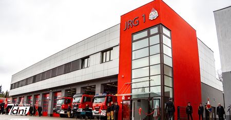 Uroczyste otwarcie nowej strażnicy PSP w Pile