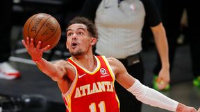 NBA. Wielki pech gwiazdy Atlanty Hawks. Trae Young nadepnął na stopę sędziego