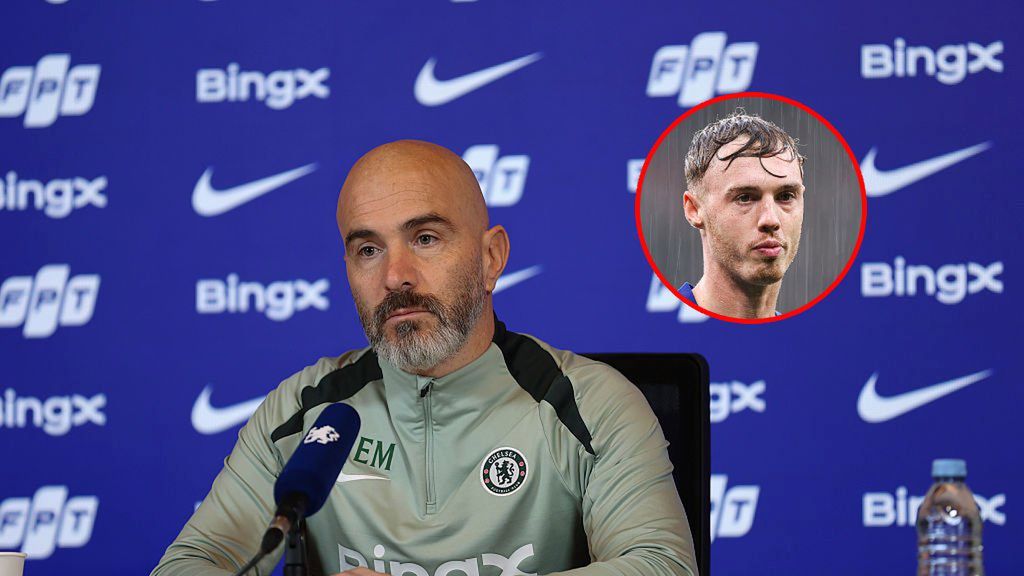 Getty Images / Na zdjęciu: Cole Palmer przez nieszczęśliwy wypadek w domu złamał palec u nogi