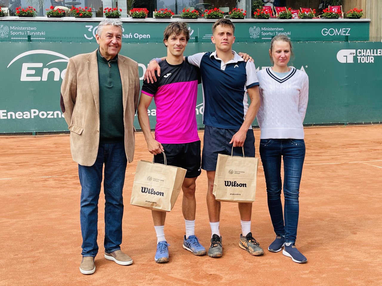 Emocjonujący finał preeliminacji Enea Poznań Open. Dwóch młodych tenisistów z "dzikimi kartami"