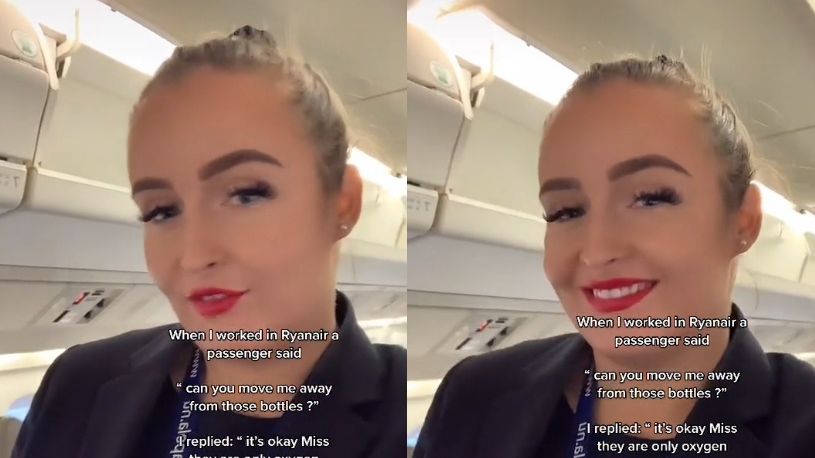 Stewardesa Jemma Behan nagrała zabawnego TikToka