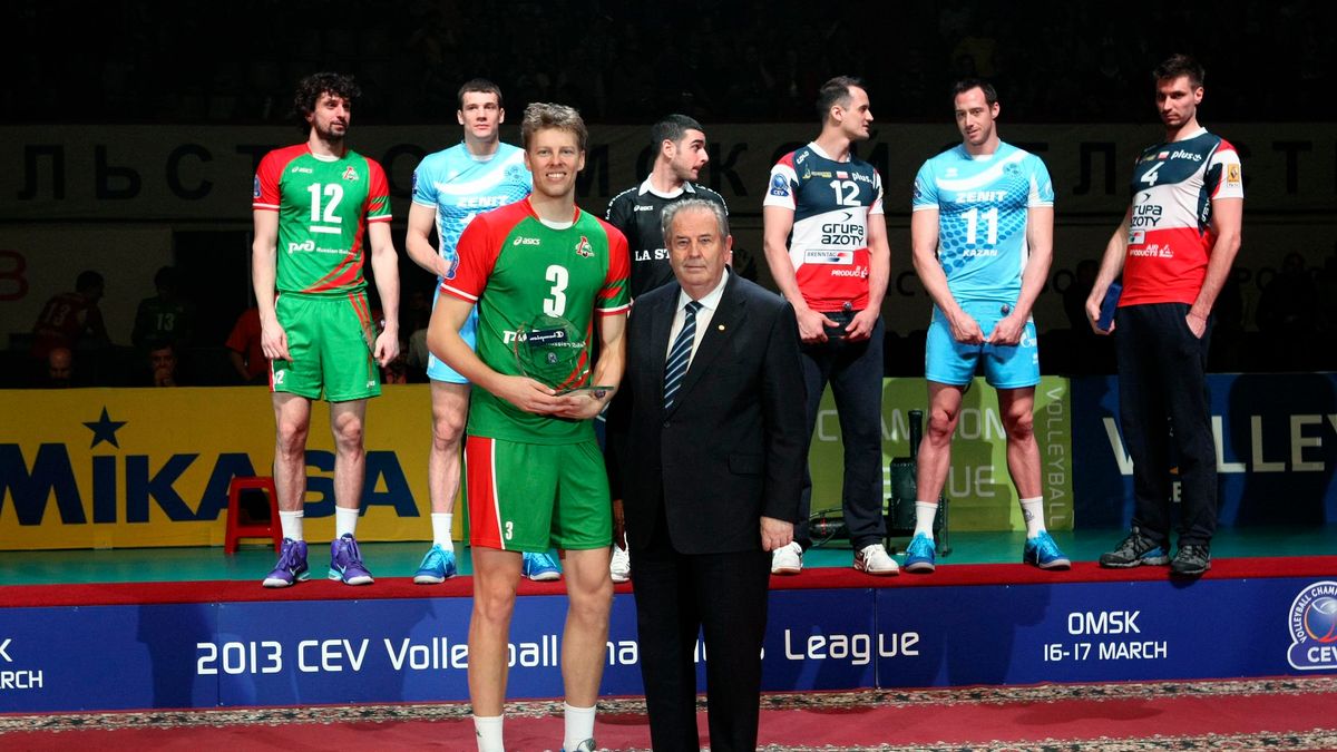 Zdjęcie okładkowe artykułu: Materiały prasowe / CEV / Marcus Nilsson - MVP Ligi Mistrzów 2012/2013