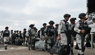 Jest ruch Meksyku. Wojsko na granicy z USA