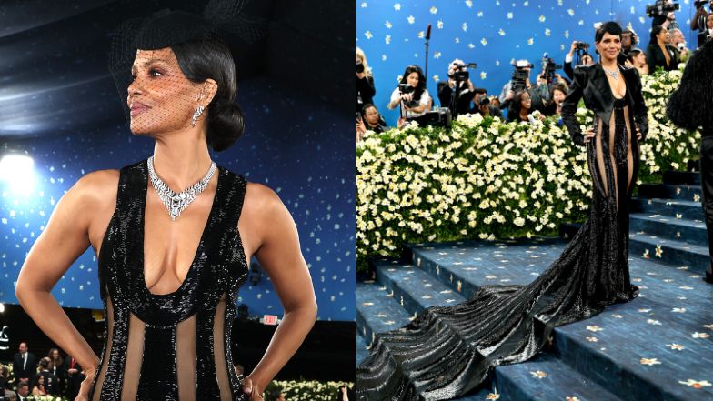 Gala MET 2025. Halle Berry zaprezentowała się w najodważniejszej kreacji na gali. Pozowała w nagiej sukni