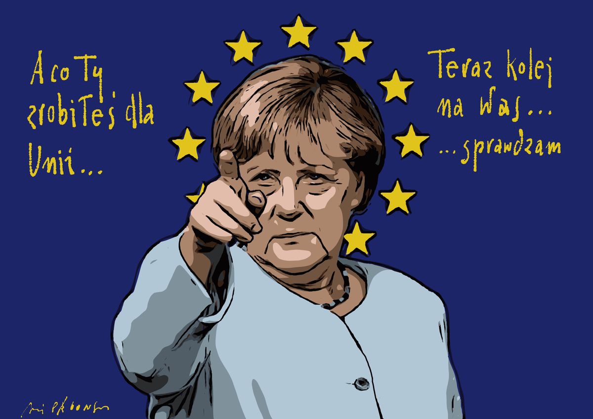 Teraz Angela Merkel może powiedzieć Polsce: sprawdzam