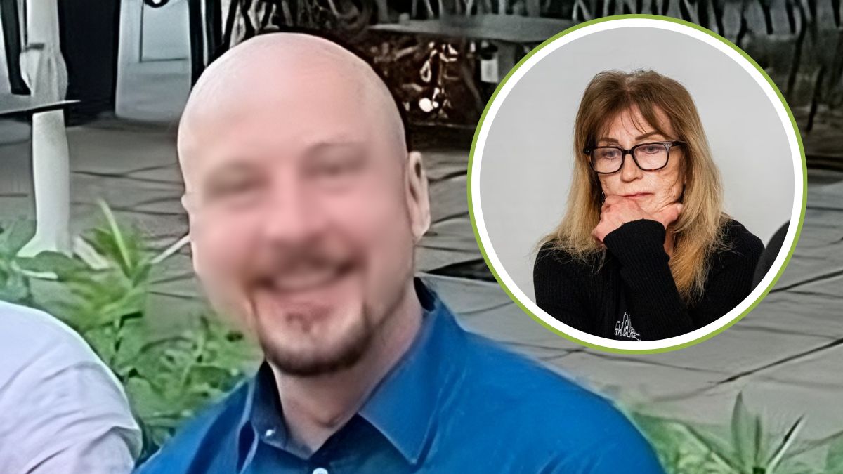 Michał i jego mama Barbara