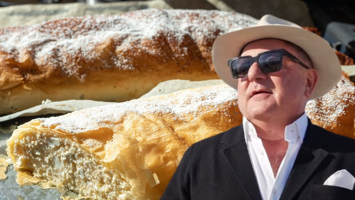 Strudel z przepisu Makłowicza najlepiej smakuje jeszcze ciepły