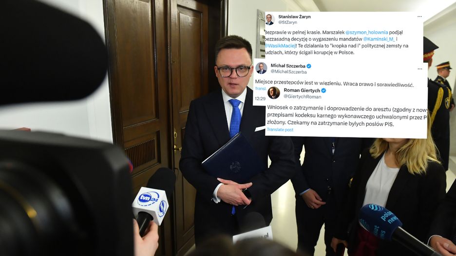 Lawina komentarzy po decyzji Hołowni