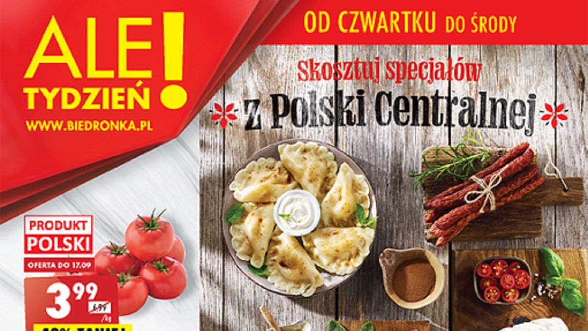 Biedronka gazetka od 15.09 22 - czwartku 15 września